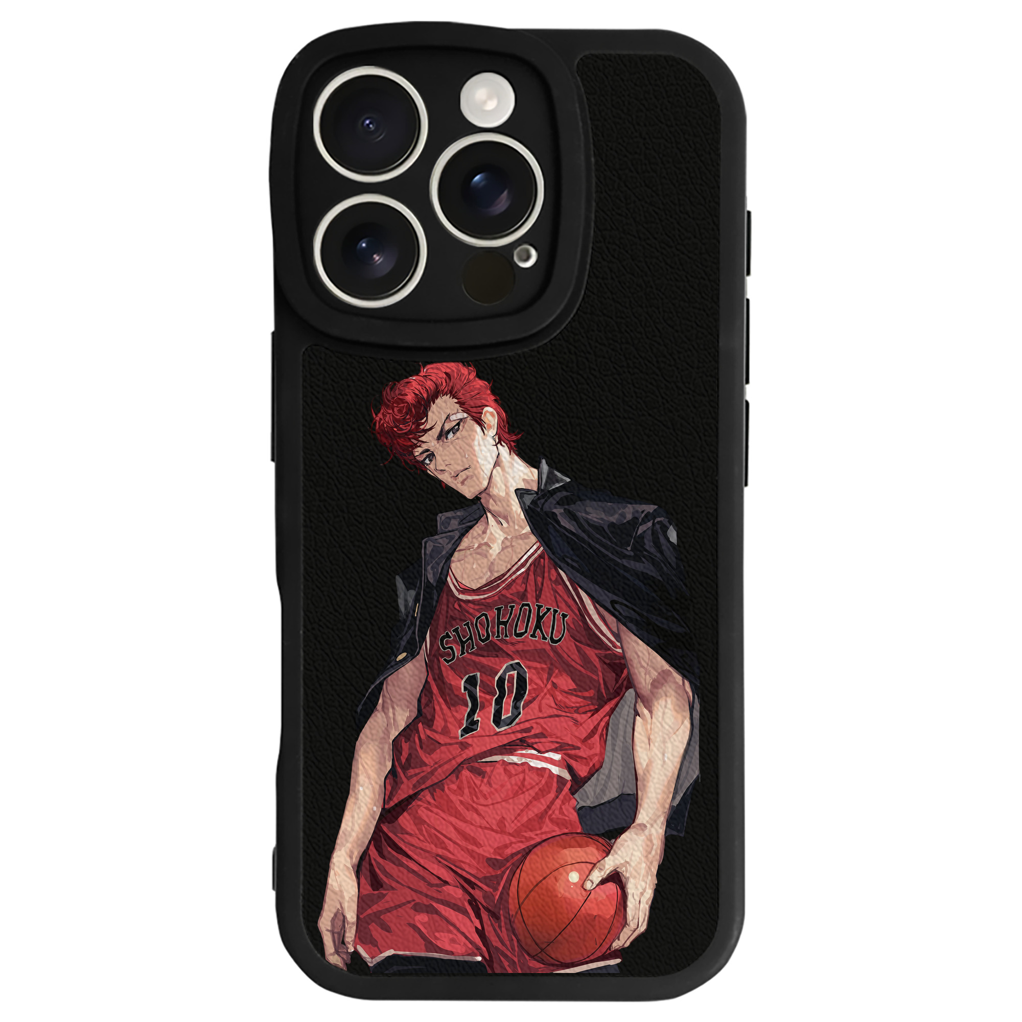 （画像用） SLAM DUNK／スラムダンク 【iPhone 16シリーズ対応】シリコンスマホケース（レザー調） 材質：シリコン